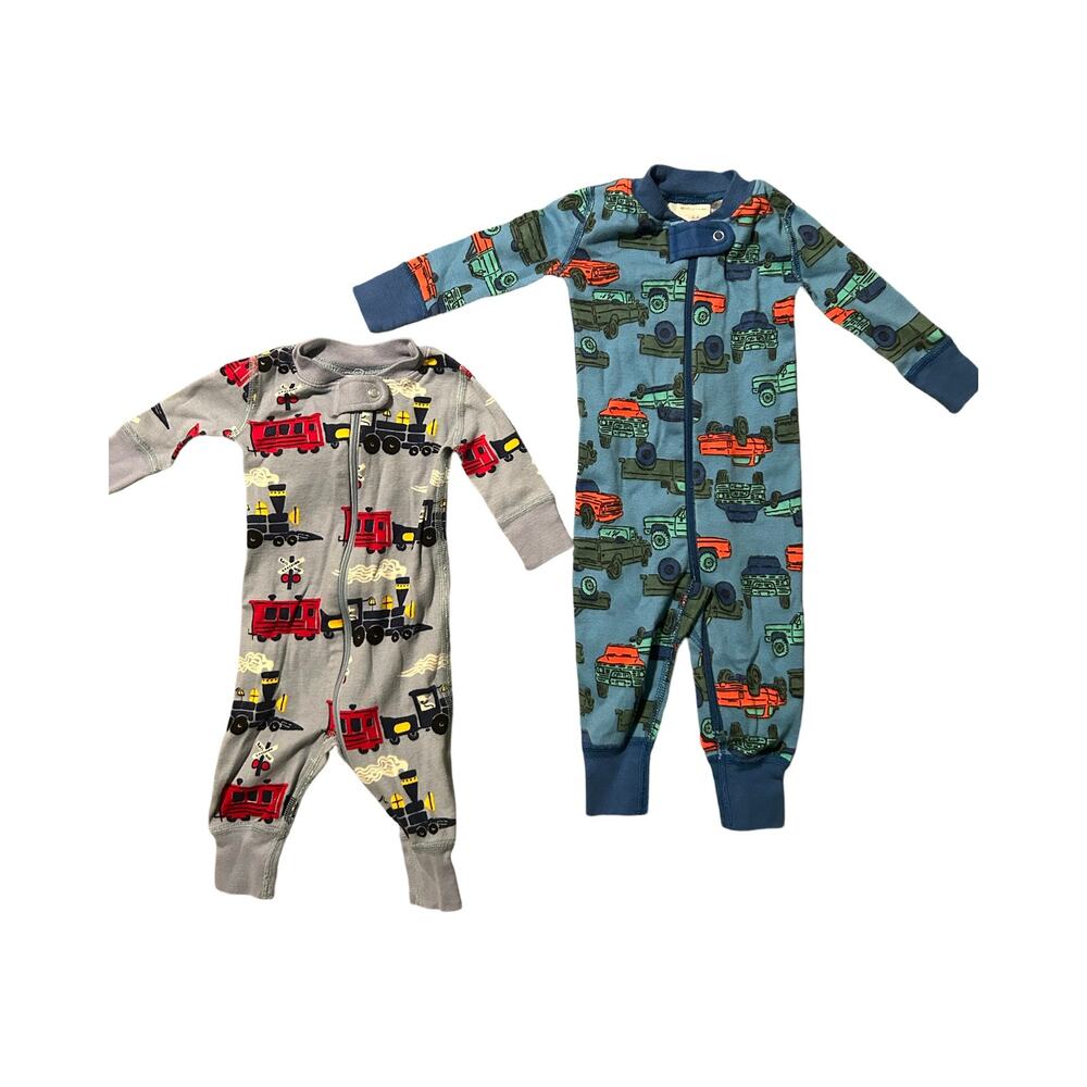 2 Hannah Andersen children’s zip sleepers organic cotton tsz 0-3 & 3-6 months